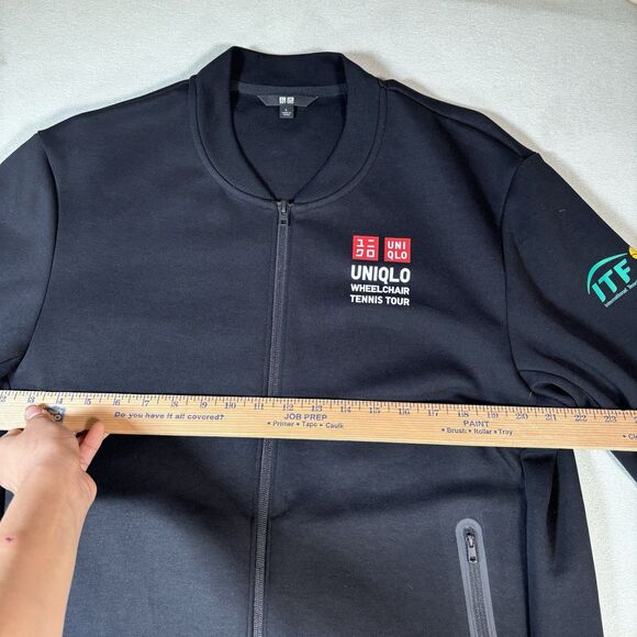 Uniqlo Wheelchair Tennis Tour Large Jacket Roger Federer ITF Novac Djokovic - Picture 7 of 8